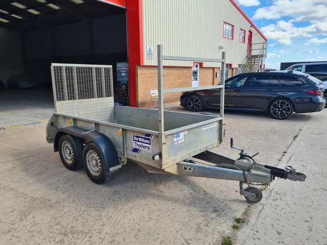 USED IFOR WILLIAMS GD84 Utility Trailer 8ft x 4ft Full Ramp 2.7t and ...