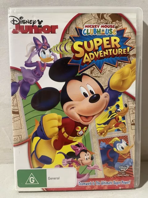 Disney Mickey Mouse Clubhouse: Around The Clubhouse World DVD PAL REGION  2,4,5