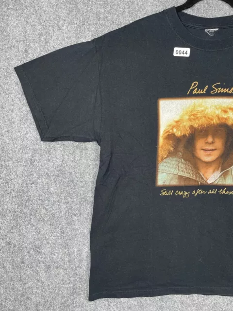 PAUL SIMON STILL Crazy After All These Years Vintage Anvil T Shirt Size ...