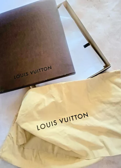Authentic Louis Vuitton XL Magnetic Empty Box 17.5” x 19.25” x 3.5 with  Ribbon