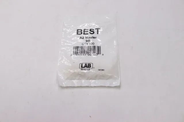 (100-Pk) Lab Best Bottom Pins A2 Master 9B # 9 A2-9B S1