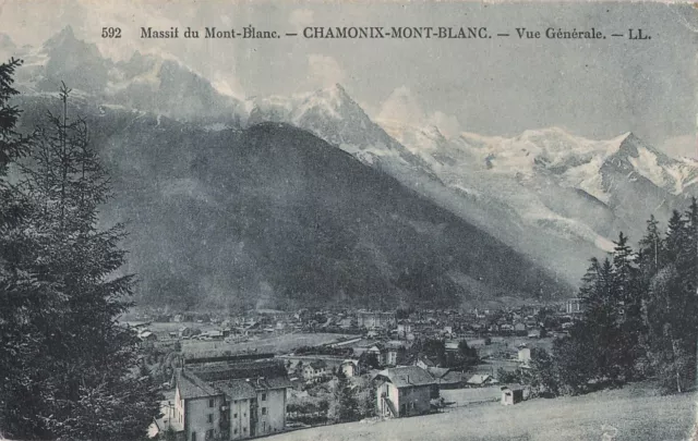 74 Chamonix Mont-Blanc Vue Generale