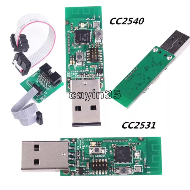 CC2531 CC2540 Sniffer Protocol Analyzer USB Dongle&BTool + Downloader for Zigbee