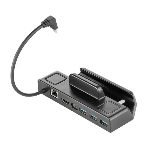 4K 60HZ USB C to RJ45 HDMI-compatible Docking Station For Steam Deck