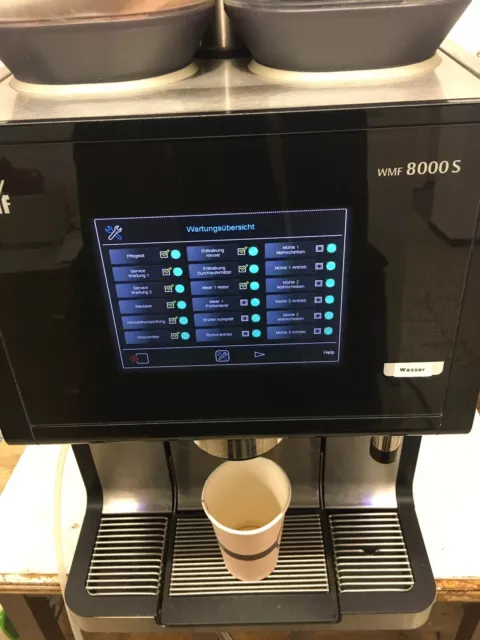 WMF 8000s ähnlich wie 5000s oder 1500s Hochmoderne Kaffeemaschine Vollautomat