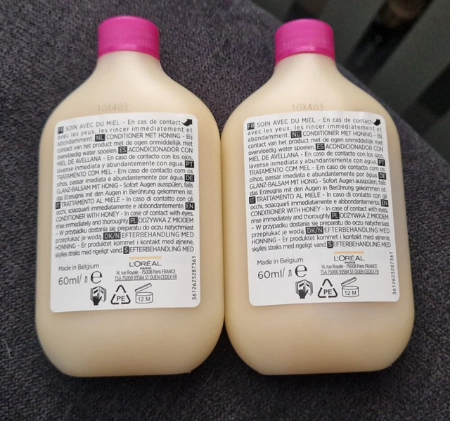 2 X L'OREAL Casting Creme Gloss, conditioner with honey 60ml £10.00 PicClick UK