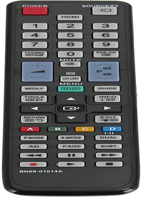 BN5901014A Télécommande De Remplacement Pour Samsung LED LCD Plasma TV