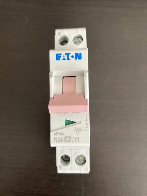 Disjoncteur De Branchement (DPN) Eaton 2 Ampères - Neuf Pour Installation électrique