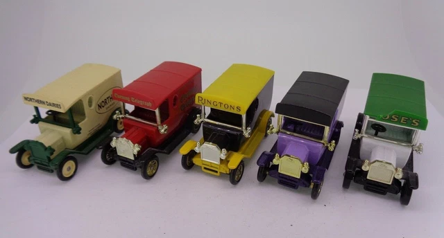 5X LLEDO FORD Model T Roses Cadburys Northern Dairies Evening Telegraph ...