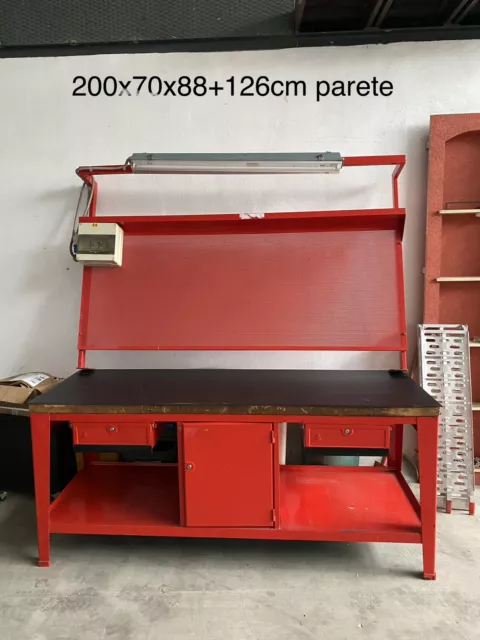 MBI - TAVOLO da Lavoro Componibile in Metallo e Piani in MDF, Utile per  Garage EUR 69,00 - PicClick IT