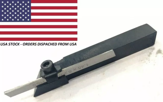 Mini Lathe Cut off 8 mm Square Parting Tool with M2 HSS Blade - USA FULFILLED
