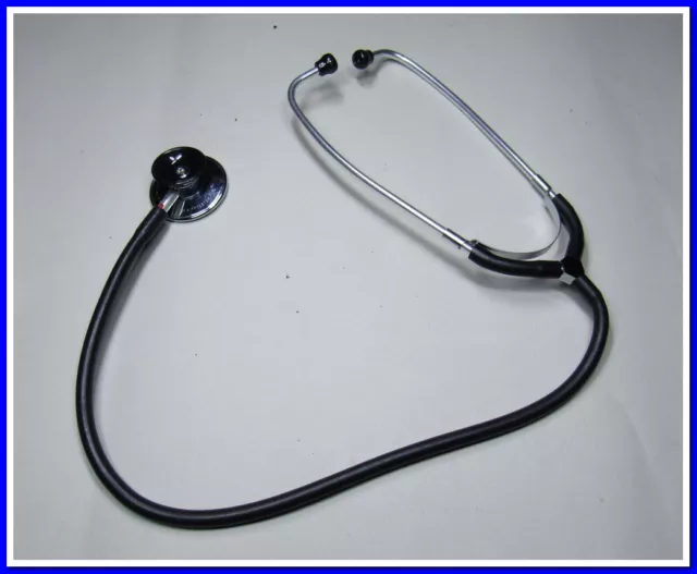 Vintage rubber metal Stethoscope Doctors Medical Stethoscope