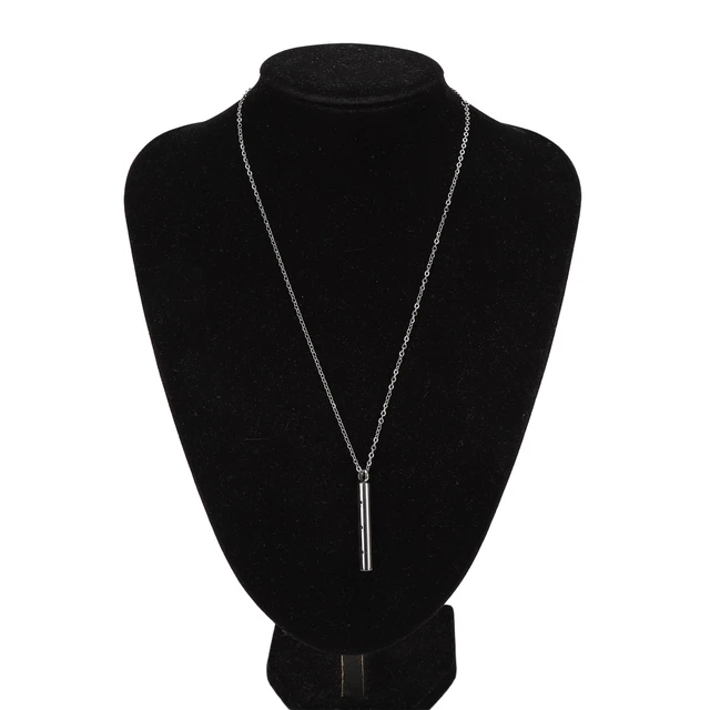 Collana Diffusore Olio Essenziale Aromaterapia Ciondolo Olio Essenziale Vetro