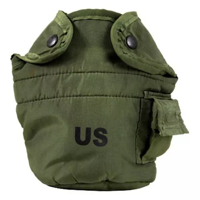 US Military Canteen Cover - Army & Marine 1qt Canteen Cover - Olive Drab Green