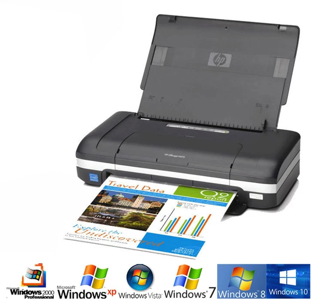 KLEINER DRUCKER PRINTER HP H470 NACHFOLGER DESKJET 460 USB FÜR XP 7 10
