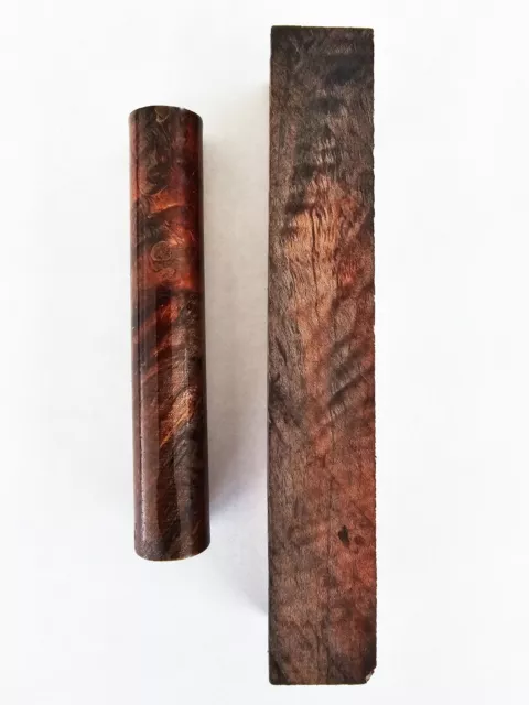 Herramienta de resina estabilizada mango de madera bolígrafo kit de fabricación de madera óxido de madera (#5)