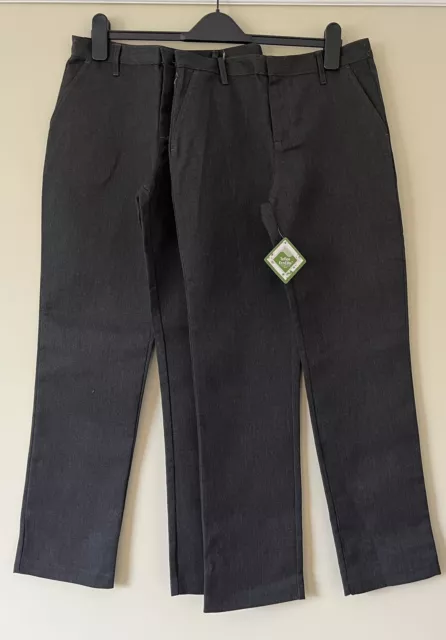 Asda george grey school trousers clearance