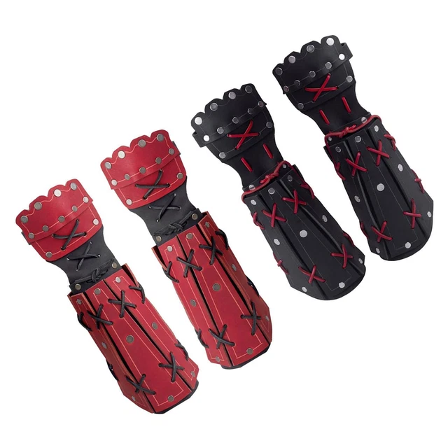 Cosplay Demi Doigt Gants Longs Gants pour Performance Halloween Party Stage