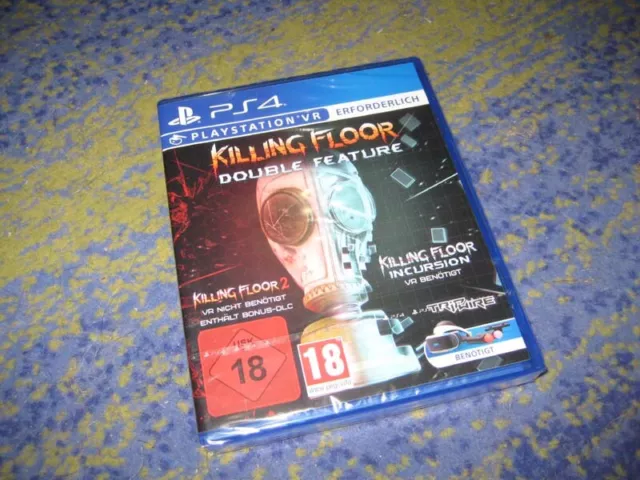 Killing Floor 2 und Incursion Double Feature Sony PS4 VR NEU & OVP