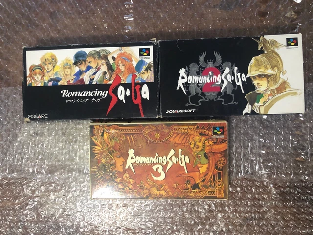 SUPER FAMICOM SFC SNES Romancing Saga 3 Japan SHVC-AL3J EUR 12,50