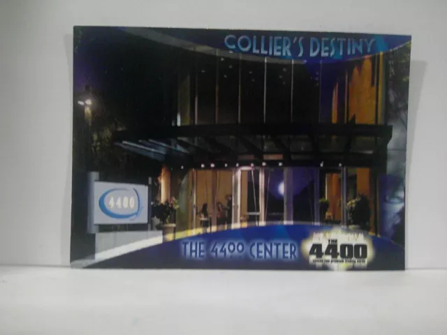 2007 The 4400 Season Two COLLIERS DESTINY #19 THE 4400 CENTER