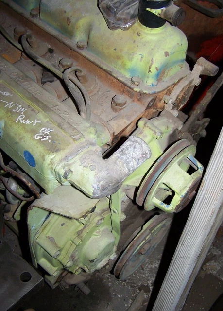 FORD 4000 Complete 3 cylinder Engine Block# C7NN-6015-AK 3