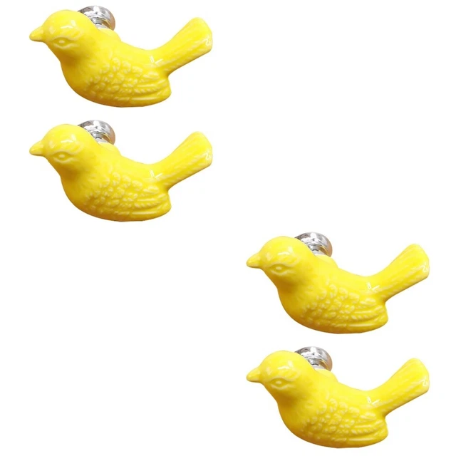 2 Bags Bird Knobs Pulls Kids Wardrobe Closet Girl Dresser Drawer