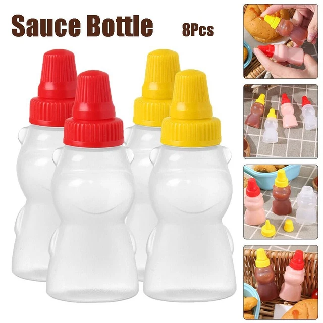 Rimanere freschi insalata salsa bottiglia salse contenitore orsi bottiglia salsa barbecue