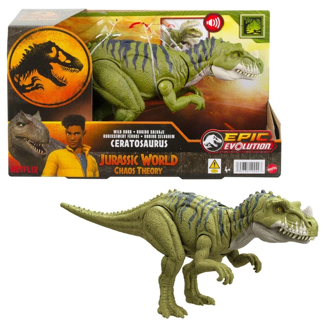 Figurine Tyrannosaure Jurassic World - Attaque Rugissante Et Dents Rétractables - HXF54