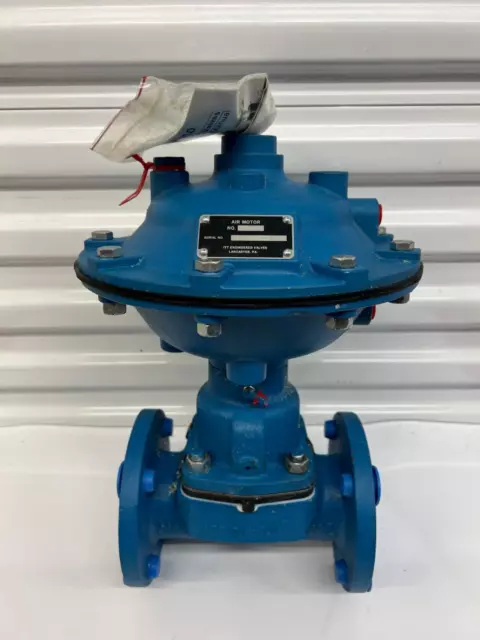 ITT Engineered Valves, Air Motor 3325, 2" DIA-FLO Valve,