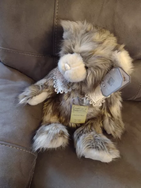 Limited Edition Silver Tag Bears Collectable 50cm Teddy Bear Charlotte 2