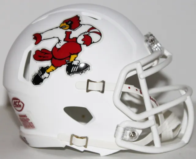 2023 Louisville Cardinals Custom Riddell Mini Helmet vs Virginia Tech