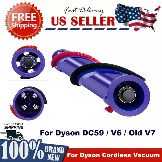 Roller Brush Roll Bar Replacement for Dyson DC59 V6 V7 Cordless Cleaner Part