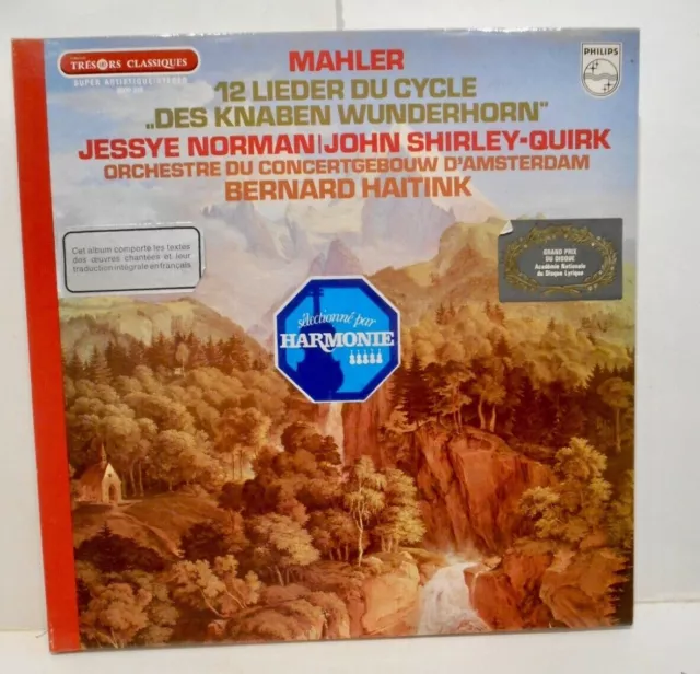 Lp Philips Gustav Mahler Lieder Jessye Norman Shirley Quirk Bernard Haitink