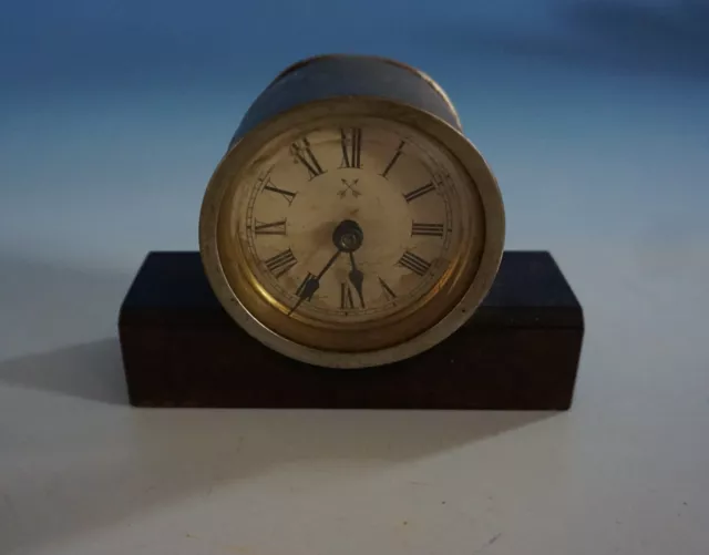 Kleine alte Tischuhr Uhr Glock wohl Art Deco 20er Jahre (F23-1571)