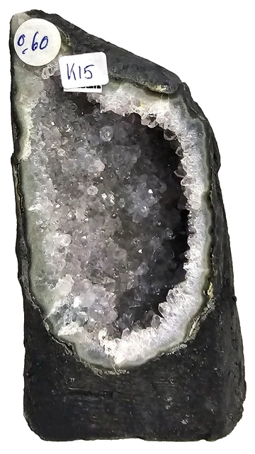 Achatgeode Amethyst  Druse Kristall Edelstein Achat Geode Bergkristall Quarz