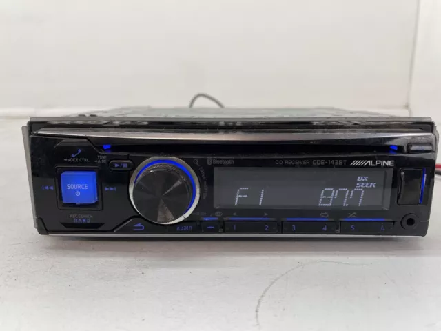 Alpine CDE-143BT Car Bluetooth CD Receiver