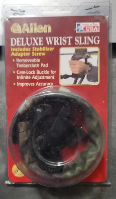 Allen Deluxe Compound Bow Wrist Sling 1244 Hunting Target Field Archery