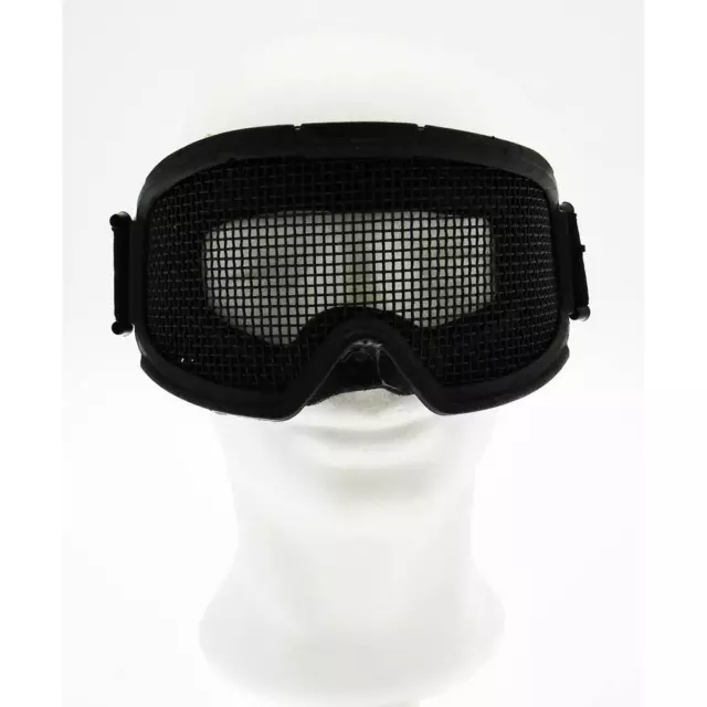 Maschera softair snow rete nera