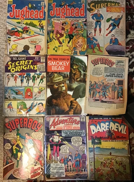 Lot De 69 Bandes Dessinées Franco-belges Des Années 60 - Bon état Général, à Collectionner Ou Lire