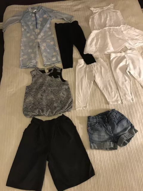 Girls Clothing Bundle Age 4-5 Next, River Island, Denim Shorts Swimsuit Dress