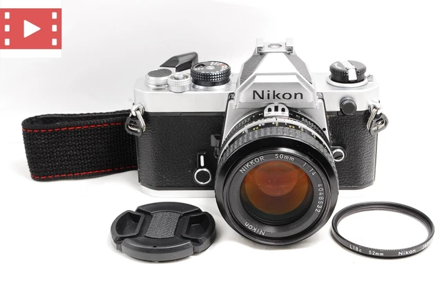 Read [Near MINT] Nikon FM 35mm SLR Film Camera + Ai NIKKOR 50mm f1.4  From JAPAN
