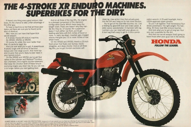 honda 500 enduro 1980