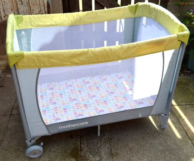 Mothercare sales folding cot