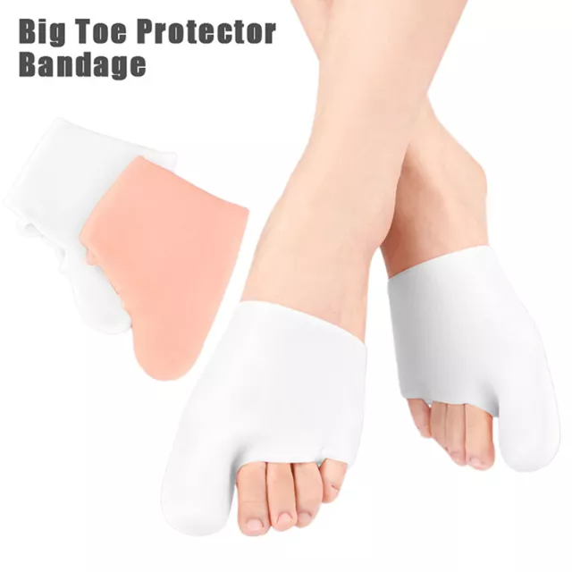 1Pair Bunion Corrector Big Toe Rail Smoothing Hallux Valgus Foot Separator