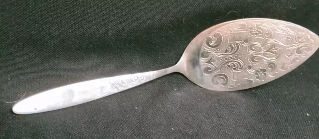 Vintage Grosvenor Christine Silverplate Cake Server Epns A1