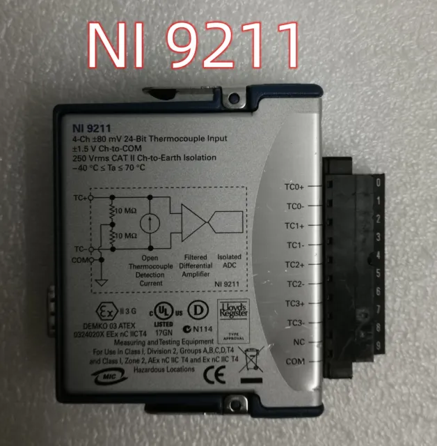 National Instruments NI 9211 cDAQ Modulo ingresso termocoppia