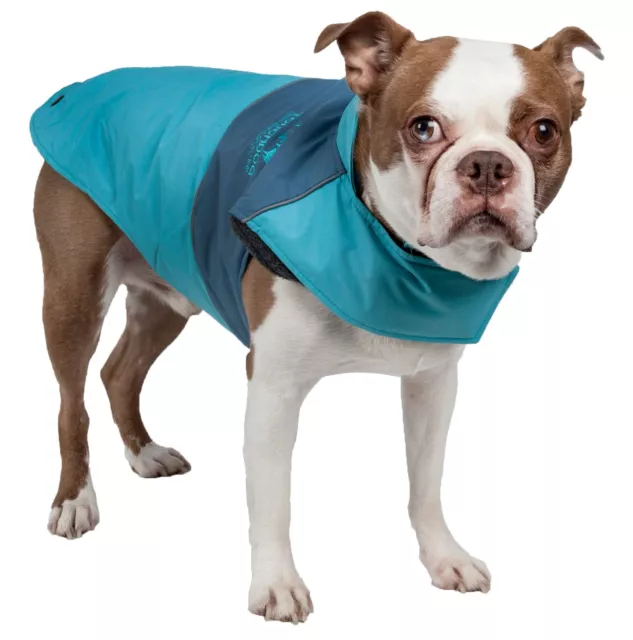 TOUCHDOG 'Lightening-Shield' Waterproof 2-in-1 with Removable Polar Fleece