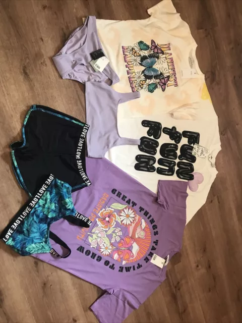 Pacchetto abiti estivi ragazze H&M Shein 5 articoli tutti nuovi di zecca età 13-14 anni