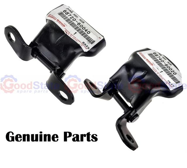 Genuine Toyota Land Cruiser 100/105 Upper Door Hinge Pair – LH & RH – OEM